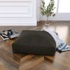 Jaxx Brio Large D√©cor Floor Pillow / Meditation Yoga Cushion, Plush Microvelvet, Charcoal