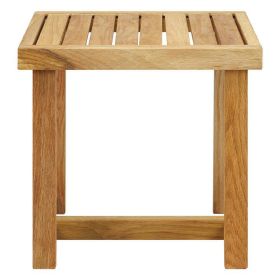 18 Shower Bench with Solid American White Oak