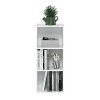 Tier Open Shelf Bookcase, White Color