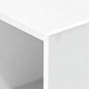 Tier Open Shelf Bookcase, White Color