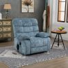 Lift Recliner Chair Heat Massage Dual Motor Infinite Position Up to 350 LBS Large Electric Power Lift Recliners with Power-Remote, Medium-firm and Hea