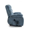 Lift Recliner Chair Heat Massage Dual Motor Infinite Position Up to 350 LBS Large Electric Power Lift Recliners with Power-Remote, Medium-firm and Hea