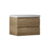 29'' Solid Surface Vanity Sink for Bathroom in White