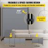 VEVOR Office Partition 142" W x 14" D x 72" H Room Divider Wall 2-Panel Office Divider Folding Portable Office Walls Dividers with Non-See-Through Fab
