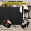 VEVOR Office Partition 89" W x 14" D x 73" H Room Divider Wall 3-Panel Office Divider Folding Portable Office Walls Divider with Non-See-Through Fabri