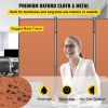 VEVOR Office Partition 89" W x 14" D x 73" H Room Divider 3-Panel Office Divider Folding Portable Office Walls w/ Non-See-Through Fabric Room Partitio