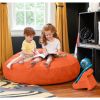 Jaxx 4 ft Cocoon Kids Bean Bag, Mandarin