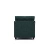 Middle Module Fabric Linen for Modular Sofa Sectional Sofa Couch Accent Armless Chair, Cushion Covers Non-Removable and Non-Washable,Green