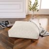 Jaxx Brio Large D√©cor Floor Pillow / Meditation Yoga Cushion, Shearling Faux Lamb, Cloud