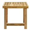 18 Shower Bench with Solid American White Oak
