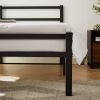 Twin Bed Frame with Headboard and Footboard, Bed Frame Platform with Storage Space, Heavy Duty Metal Bed No Box Spring Required, 11'' Under-Bed Storag