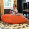 Jaxx 4 ft Cocoon Kids Bean Bag, Mandarin