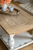 47" x 27.5" x 20" Rectangle Coffee Wooden Coffee Table, French Country Coffee Table