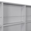 Wooden Full Size House Bed with Trundle,Kids Bed with Shelf